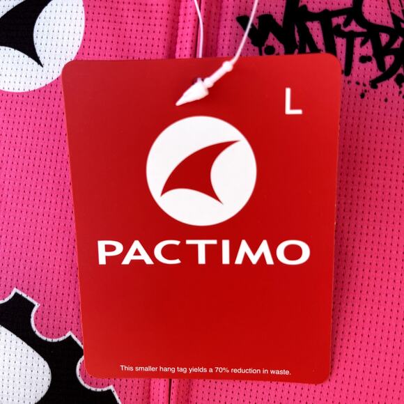 Pactimo Racing Cycling Jersey Zip Front Short Sleeve Tucson Arizona Pink Mens L - Picture 8 of 11